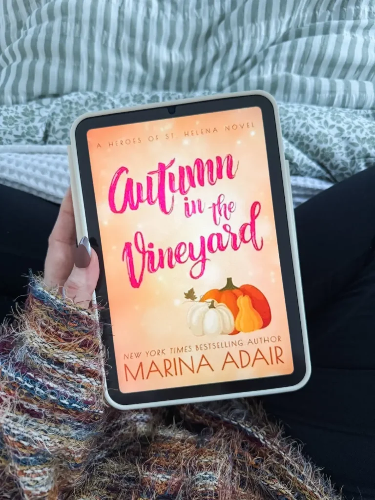 autumn in the vineyard by Marina Adair