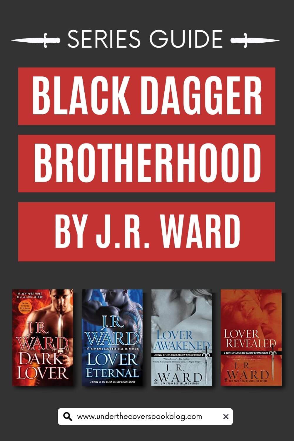 black dagger brotherhood series guide pin