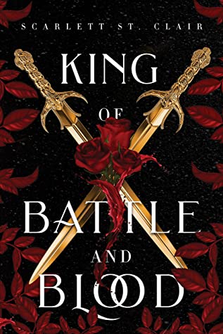 Book cover King of Battle and Blood by Scarlett St. Clair