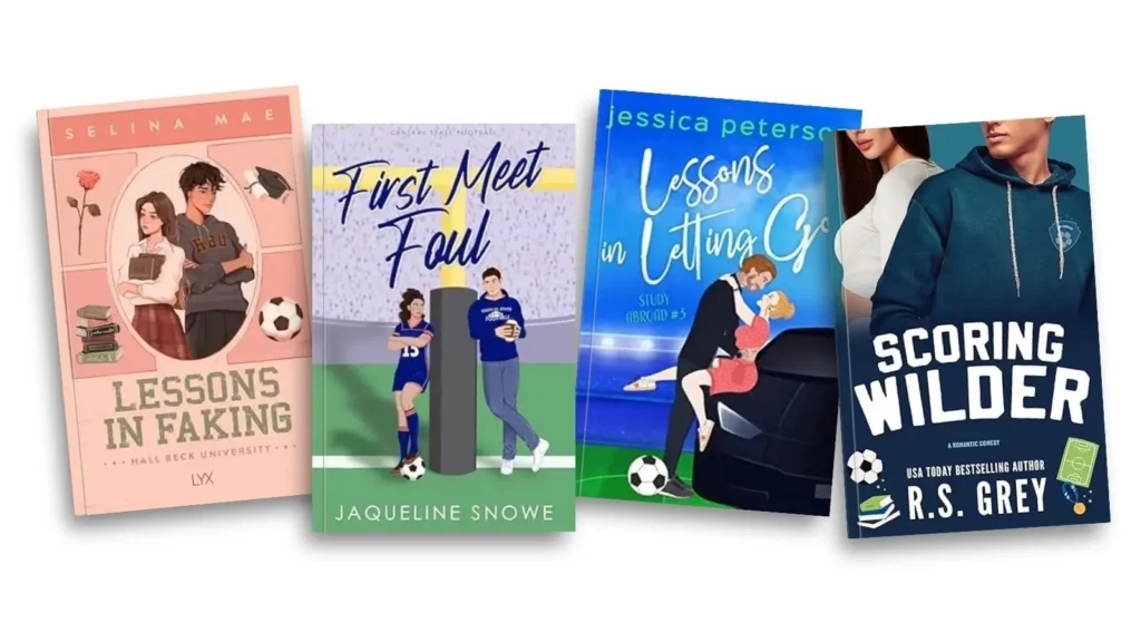 new adult soccer romance books