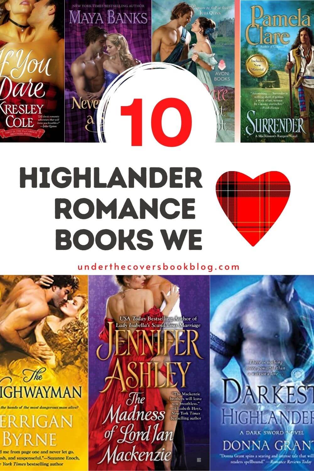 Highlander Romances we Love