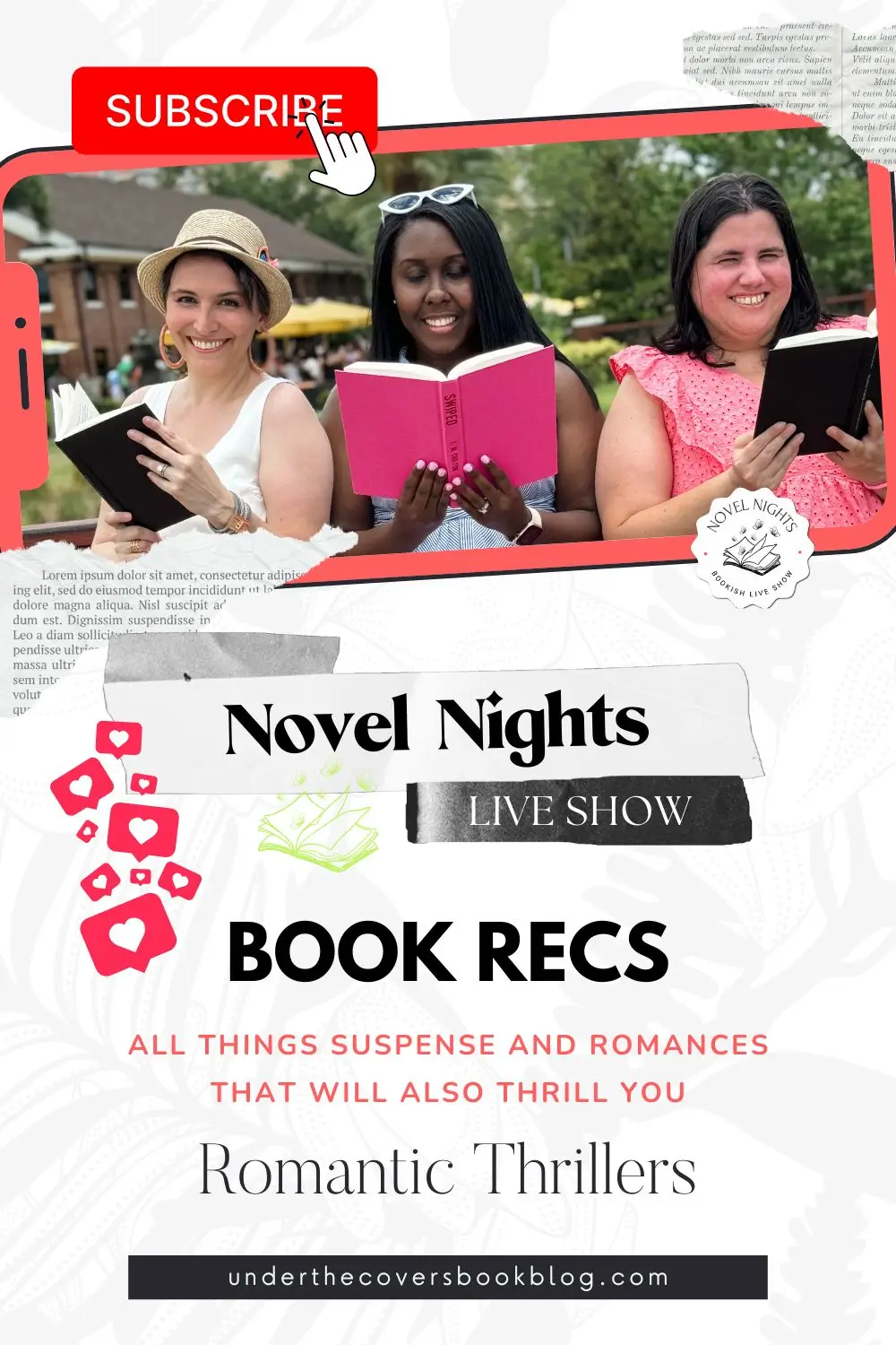 Novel Nights: Romantic Thriller Books