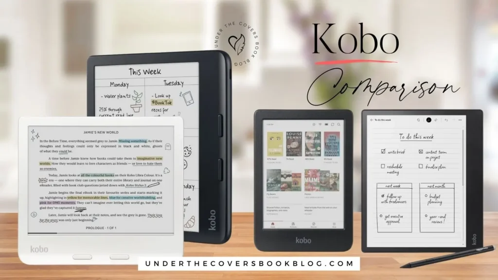 Kobo E-Readers Device Comparison Guide