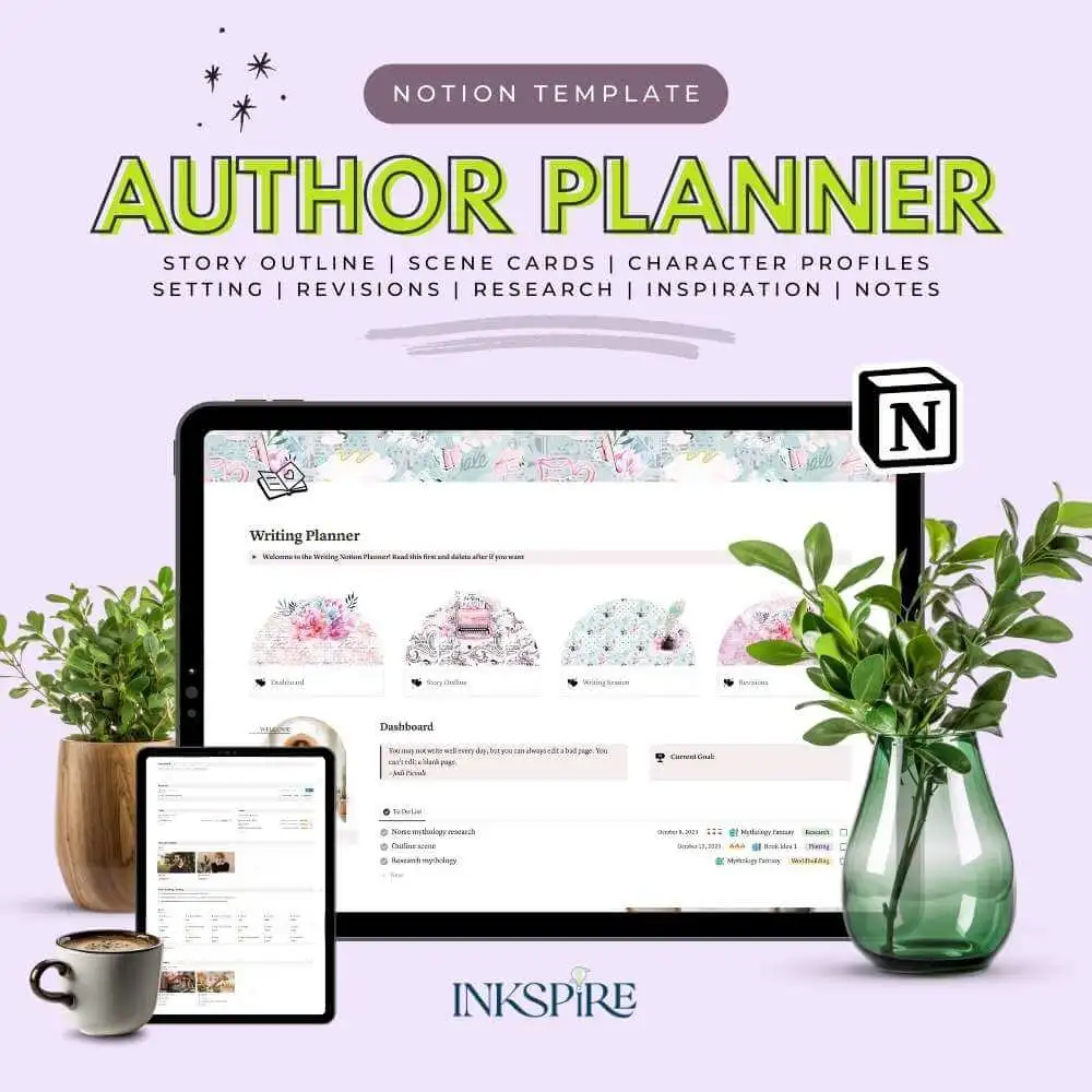 notion author planner