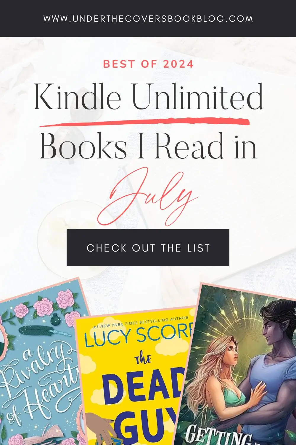July 2024 Kindle Unlimited Books Read
