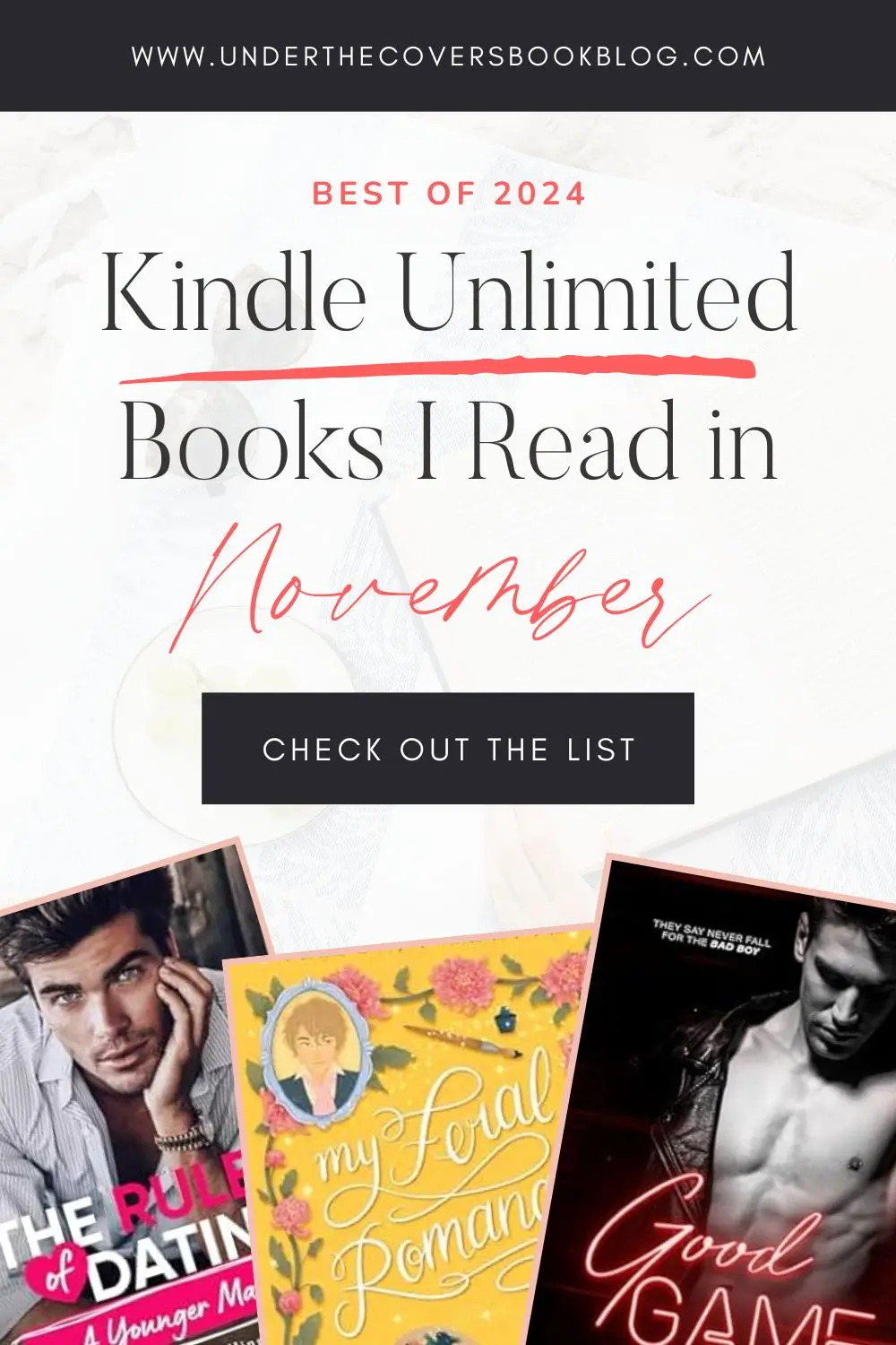 November 2024 Kindle Unlimited Books Read