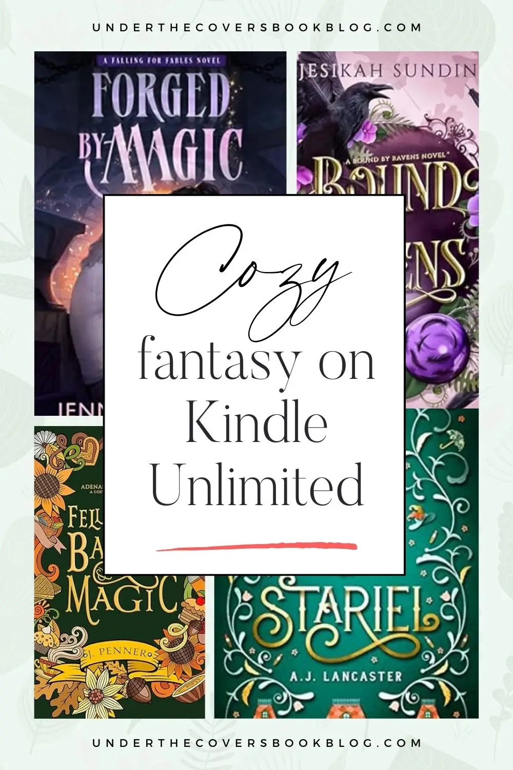 Cozy fantasy books on Kindle Unlimited