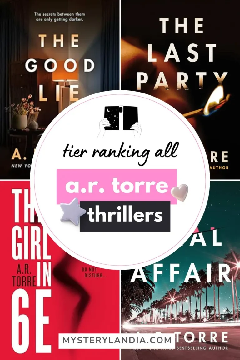 Mysterylandia Tier Ranking A.R. Torre Thrillers