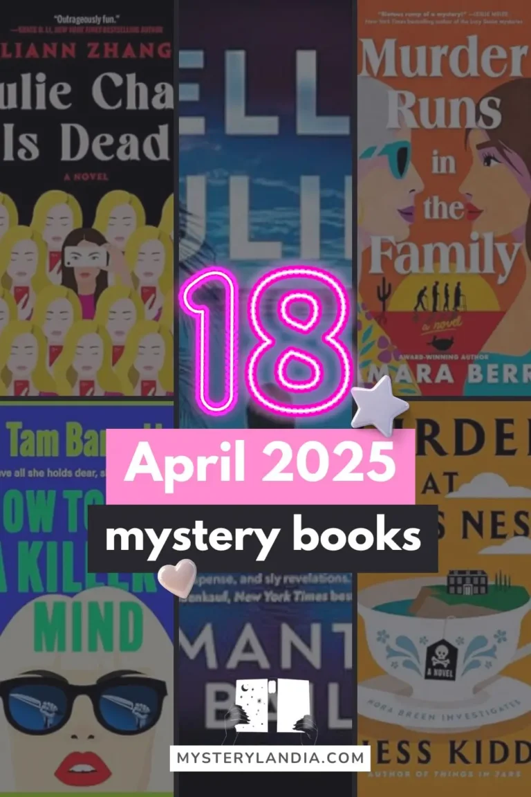 Mysterylandia April 2025 Mystery Books