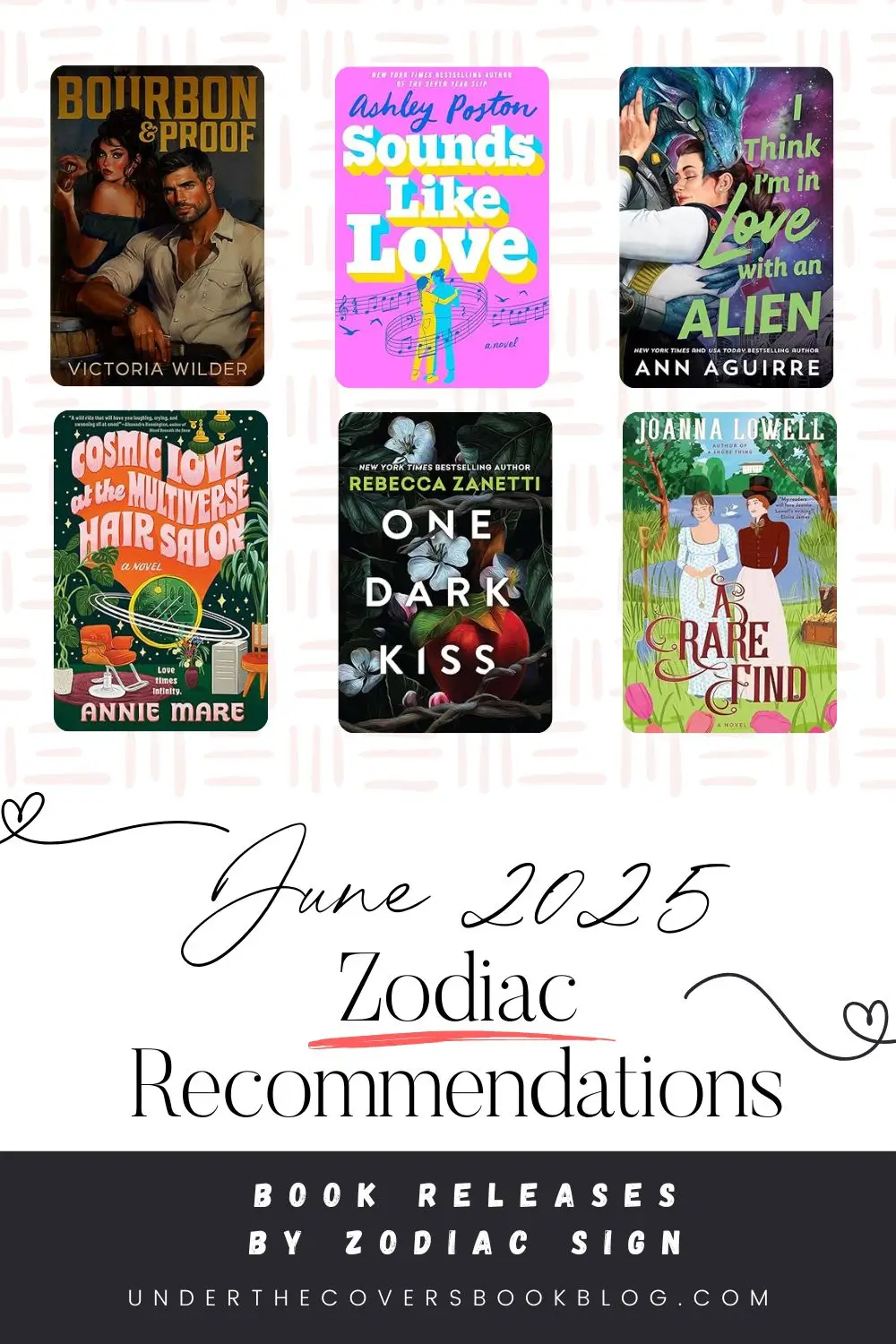 June 2025 Books by Zodiac Sign