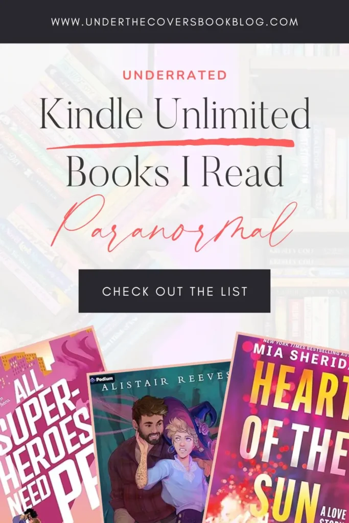 Kindle Unlimited Underrated Paranormal Romance Books