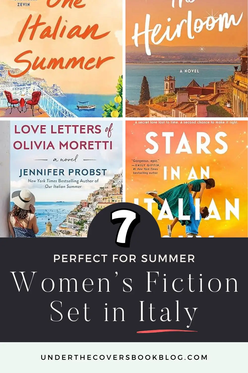 7 Women's Fiction set in Italy