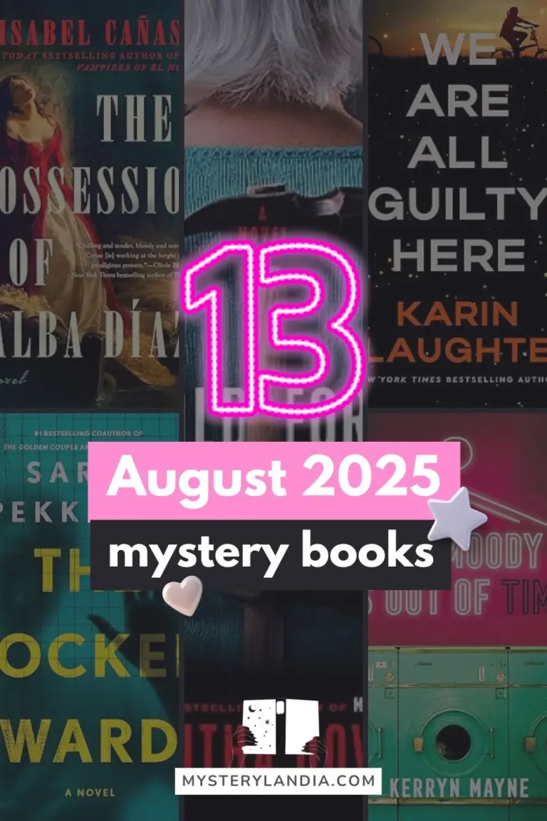 Mysterylandia August 2025 Mystery Books