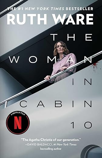 The Woman in Cabin 10 by Ruth Ware (Netflix tie-in book cover)