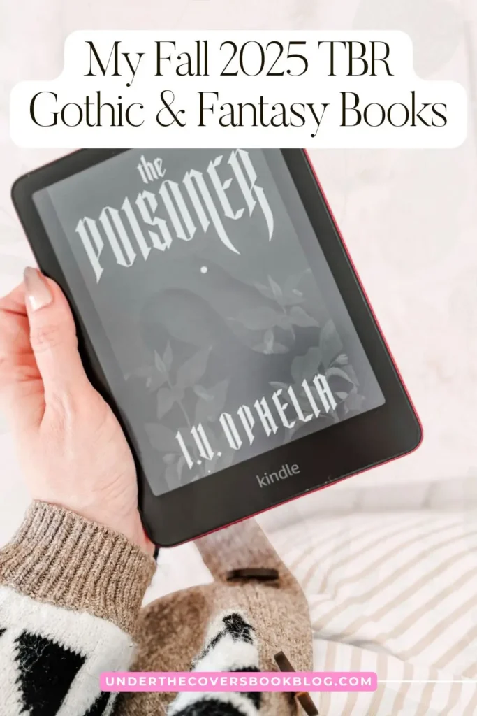 Fall TBR 2025 Gothic and Fantasy Books