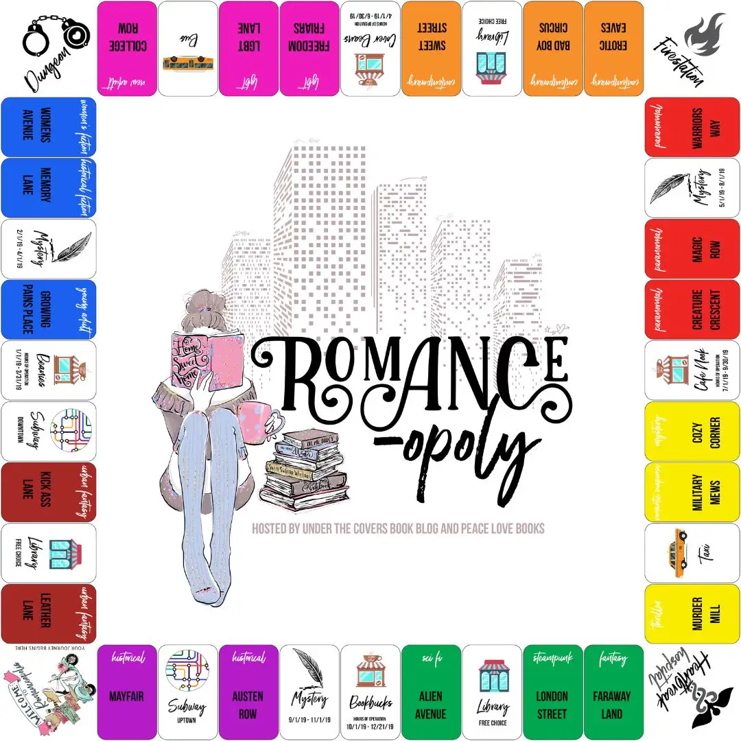 2019 Romanceopoly Board