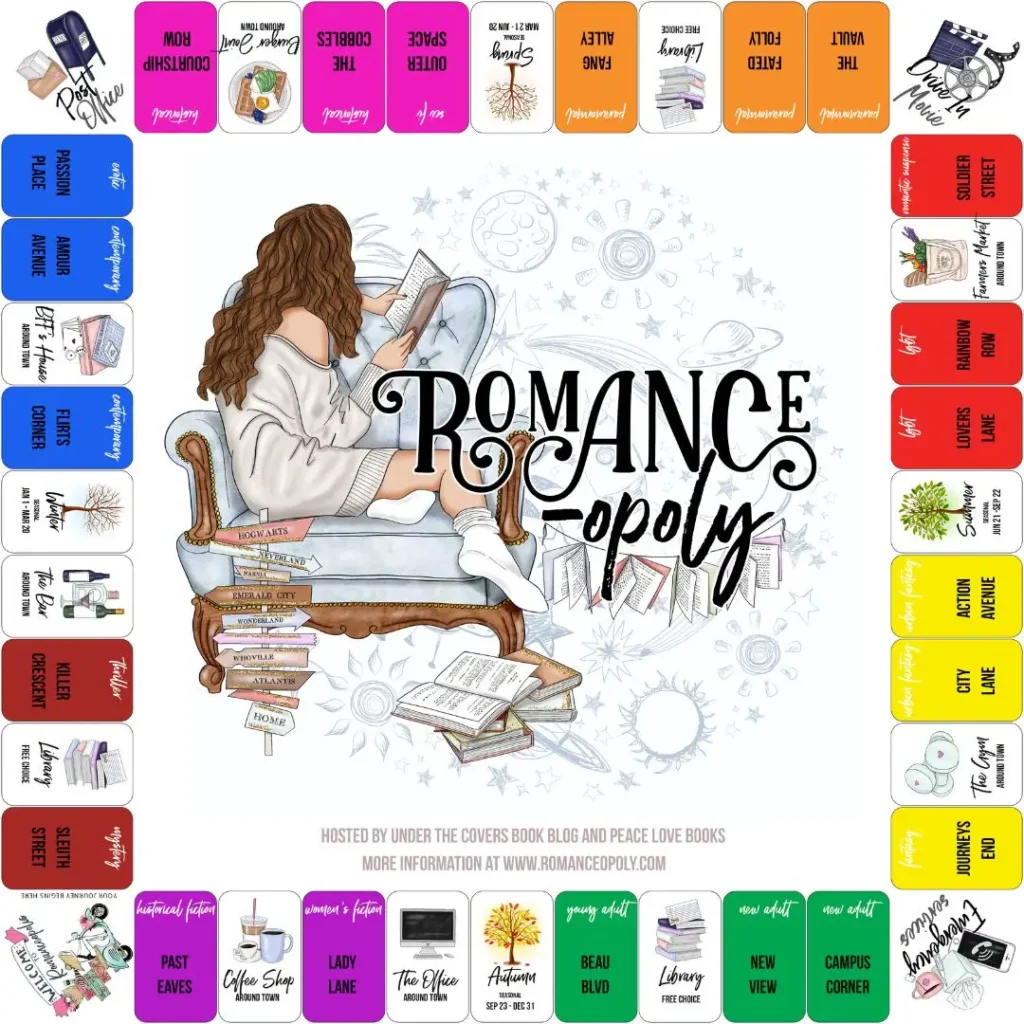 2020 Romanceopoly Board