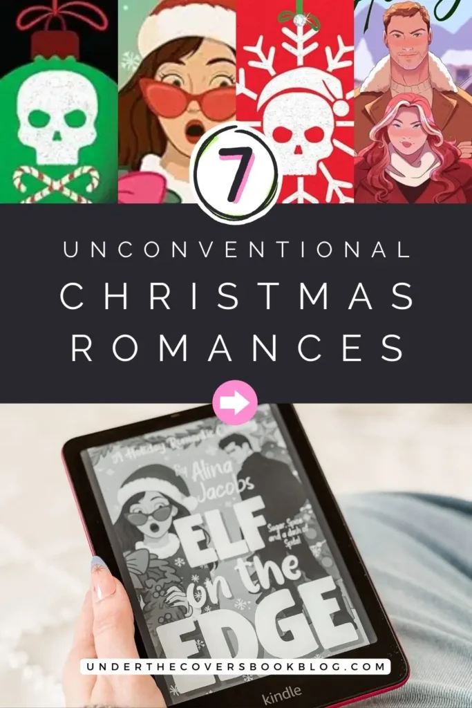 7 Unconventional Christmas Romance Books Pin