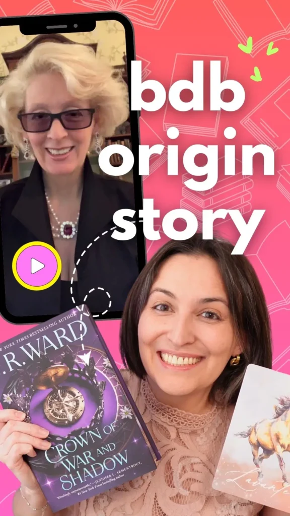 JR Ward interview about Crown of War and Shadow... and BDB origin story?