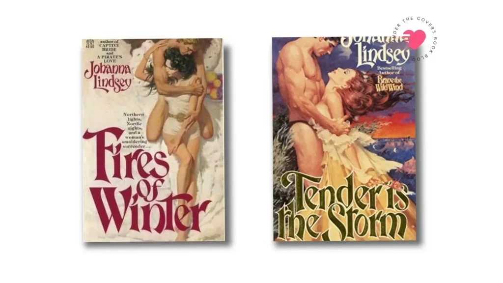 Clinch Covers - Johanna Lindsey Fires of Winter and Tender is the Storm