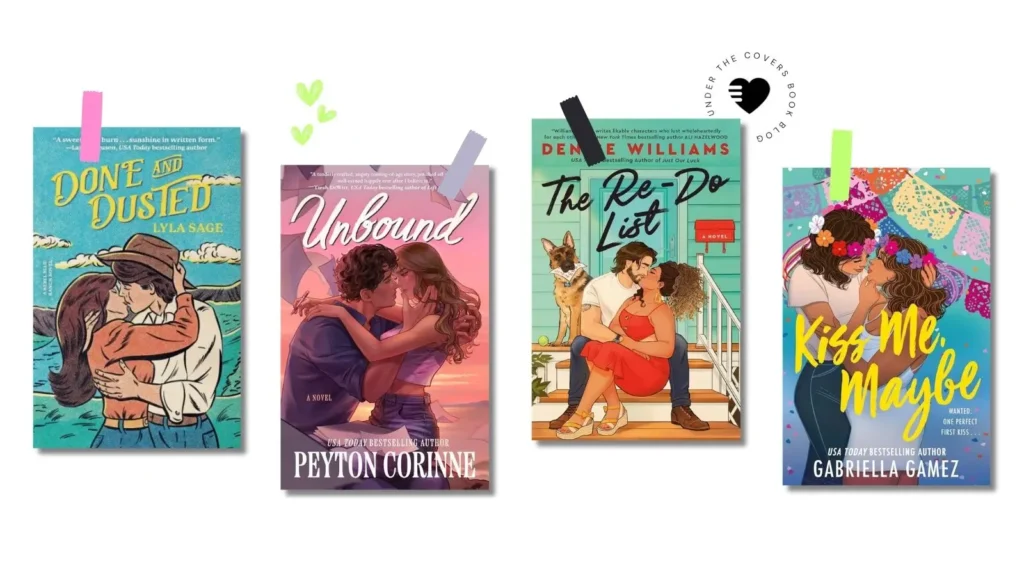 Modern contemporary romance clinch covers