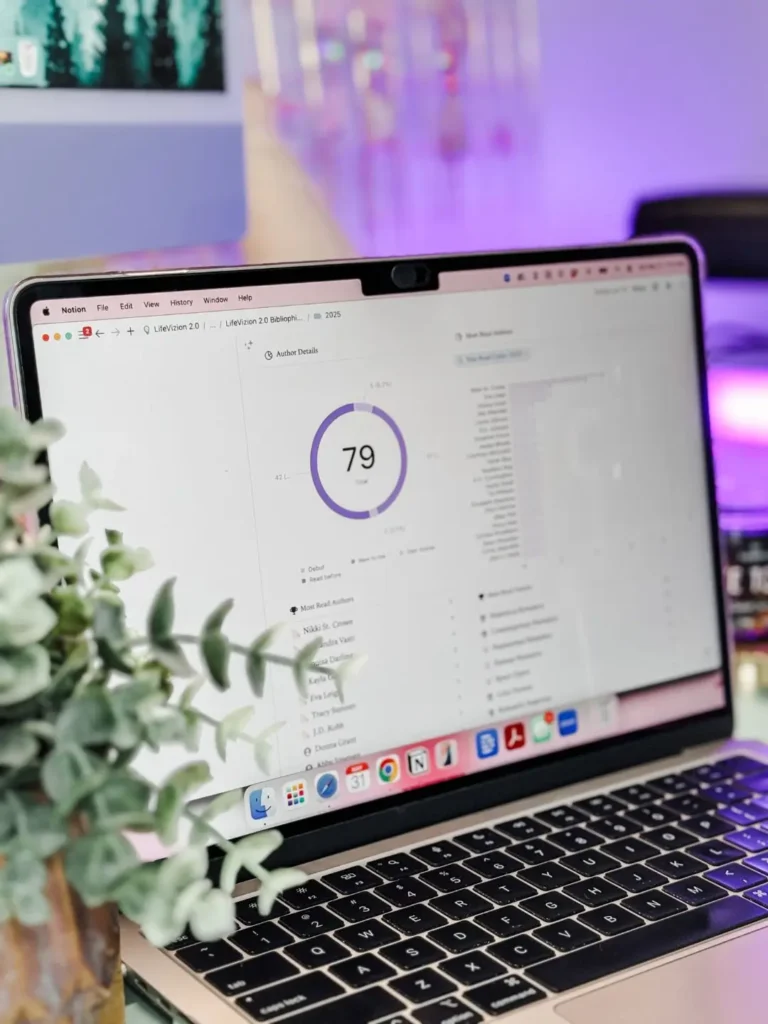 My Notion reading tracker