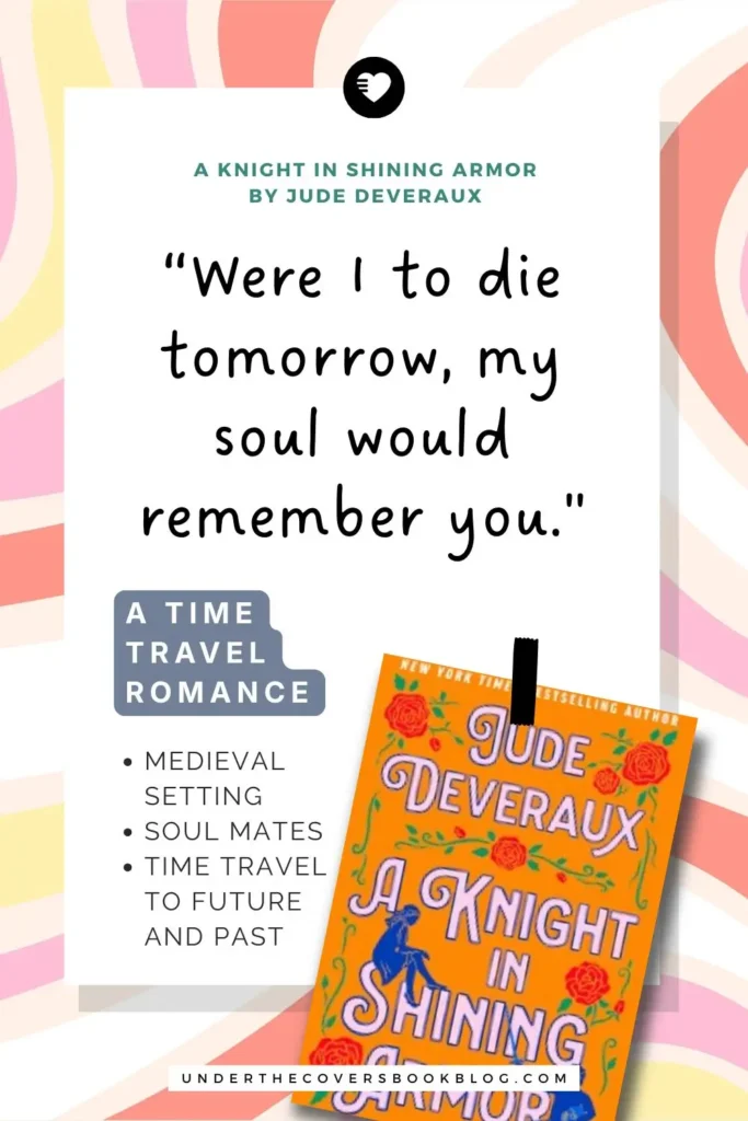 A Knight in Shining Armor by Jude Deveraux quote pin