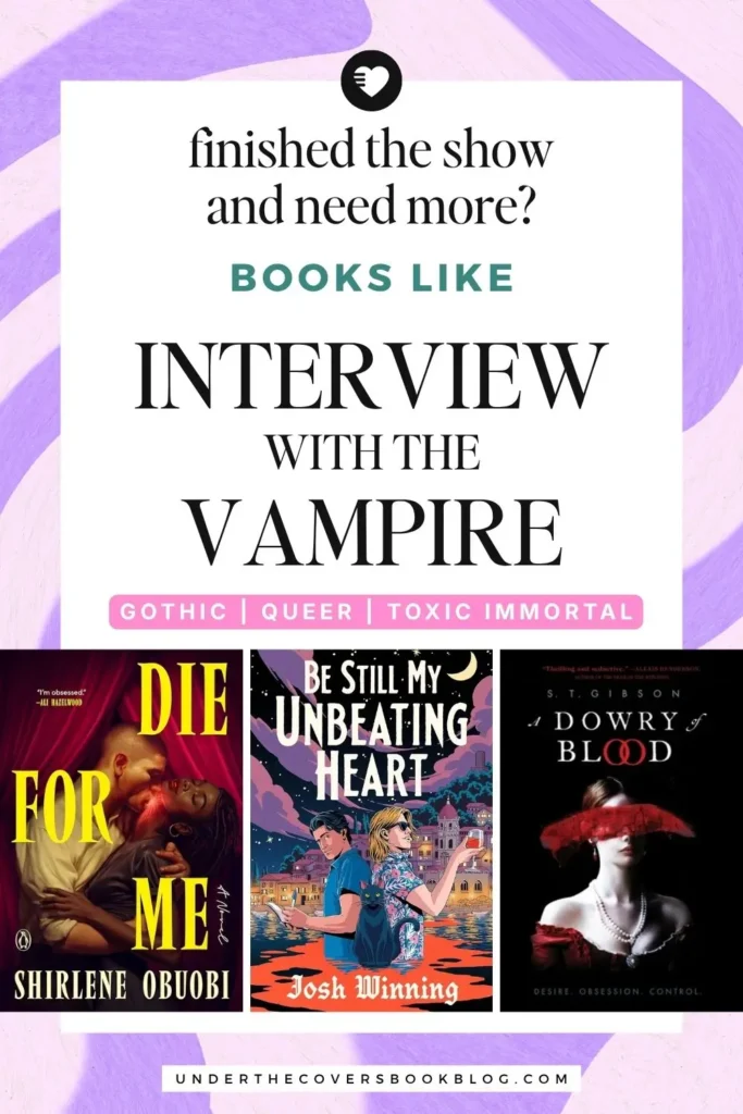 books like Interview with the Vampire — gothic queer vampire romance reads