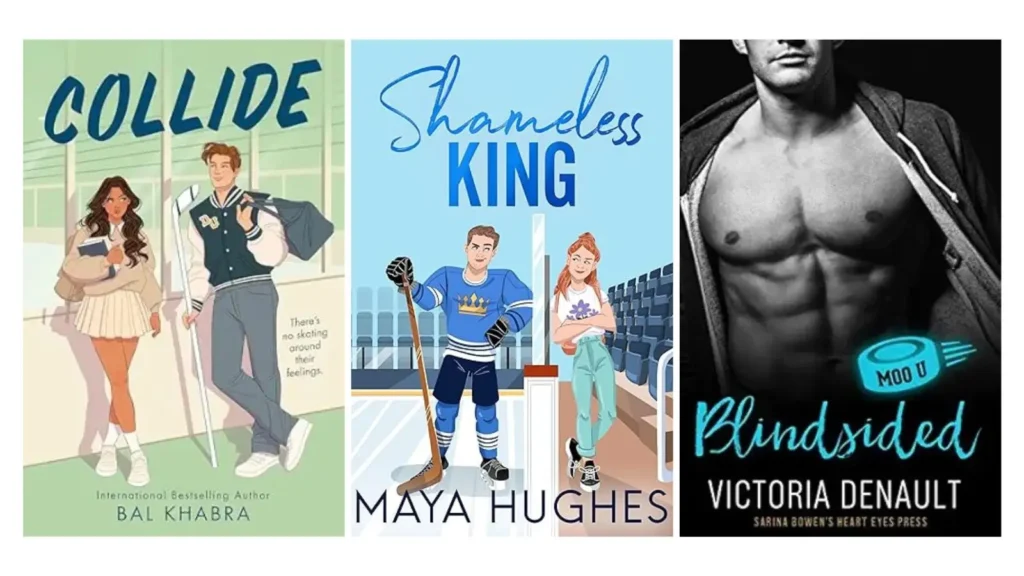 books like off campus college hockey romance