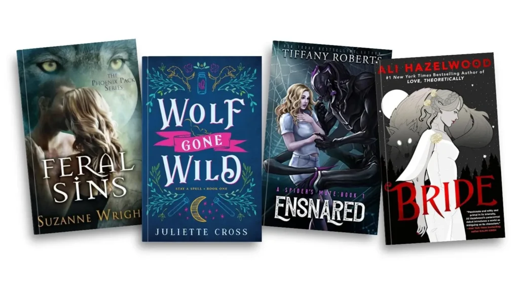 indie shifter romance and bride by Ali hazelwood