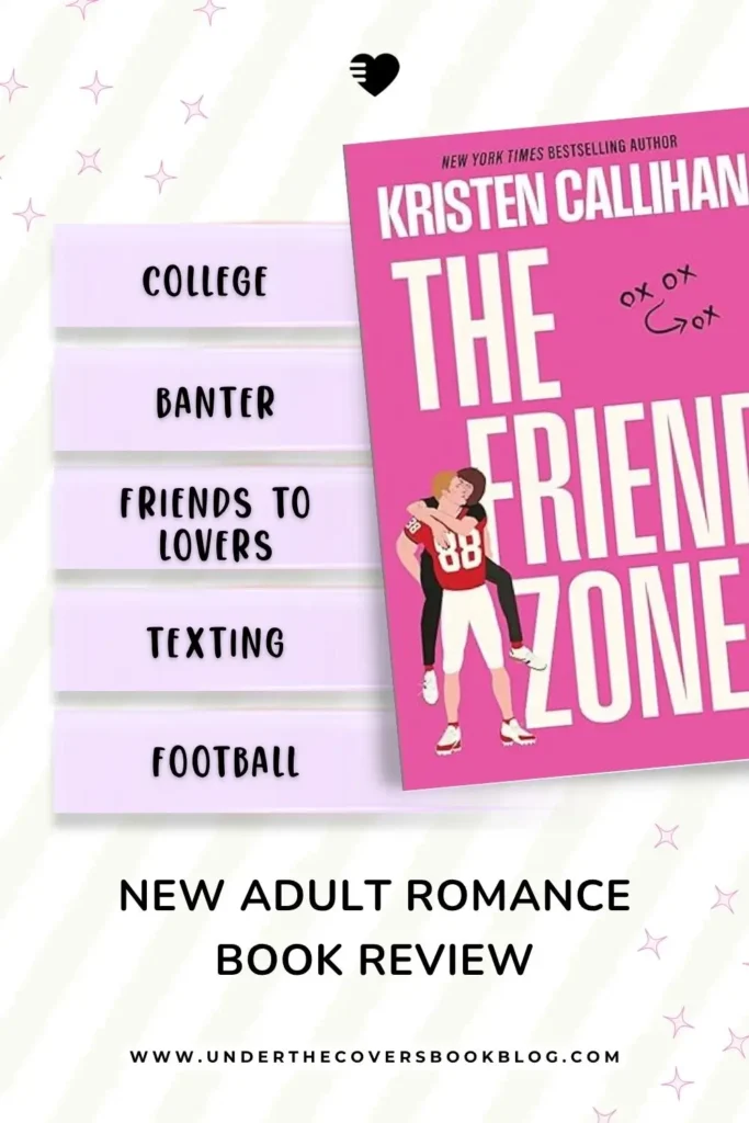 The Friend Zone by Kristen Callihan review and tropes pin