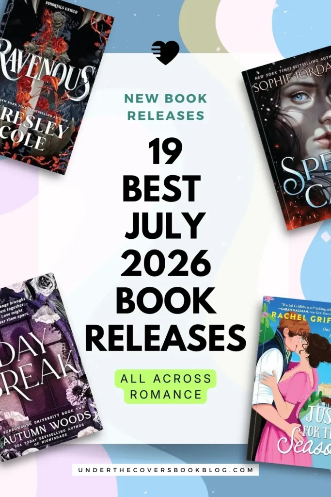 19 July 2026 book releases pin