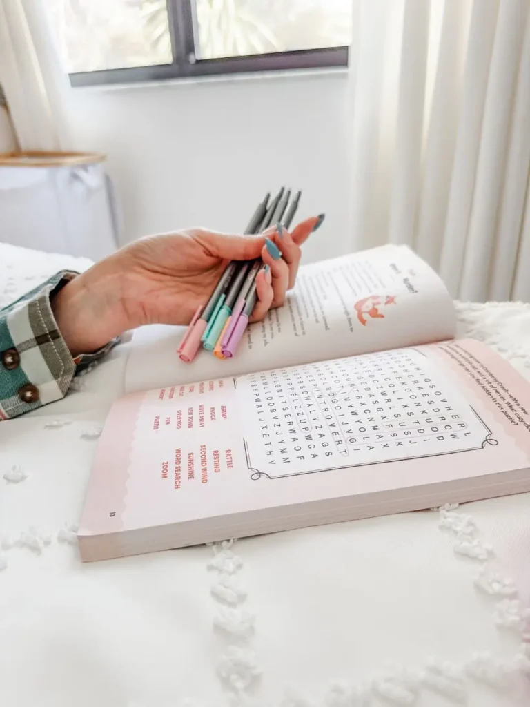 Francesca hobby stacking - Word search and audiobook