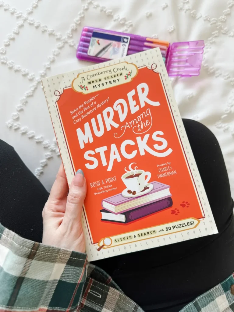murder among the stacks word search