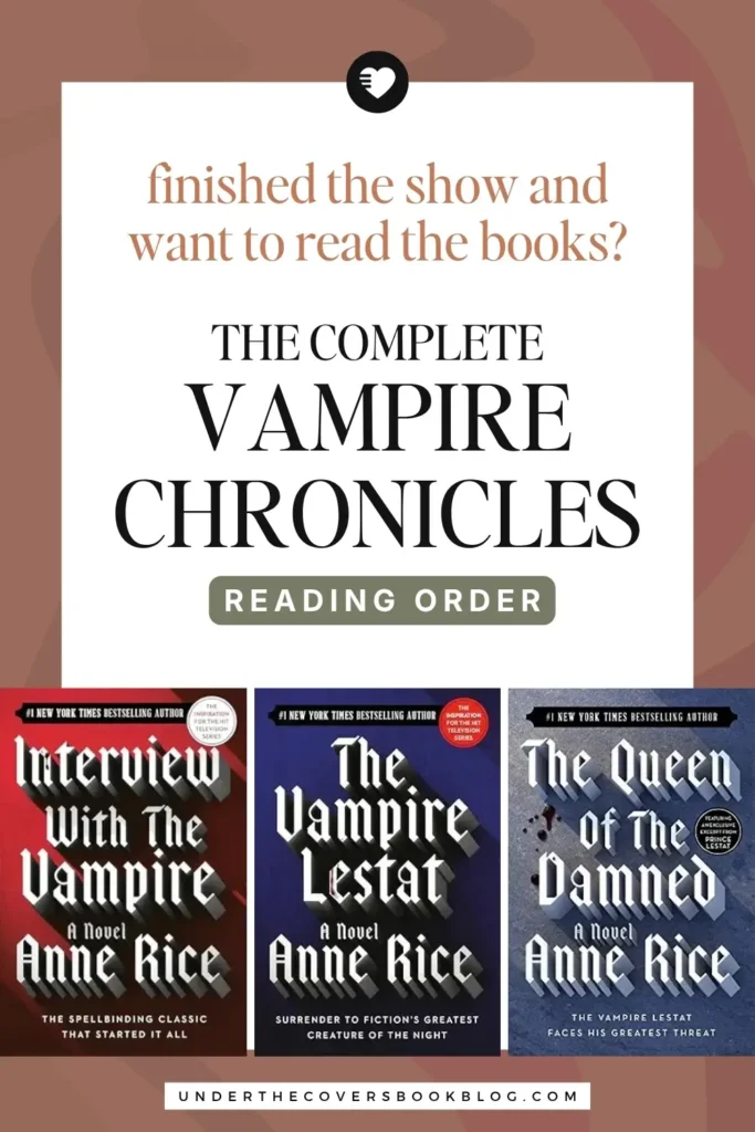 the vampire chronicles books in order
