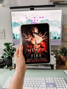 viking romance books - shown heart of fire by Bec McMaster
