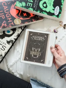 Navessa Allen books from the into darkness series (Lights Out, Caught Up, Game On) and beyond.