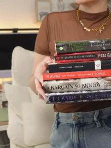 Vampire Personal Curriculum Book Stack